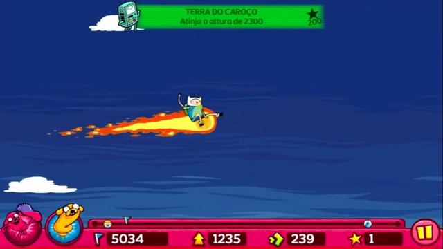 Adventure Time Finn Super Saltitante Game Player android смотреть онлайн