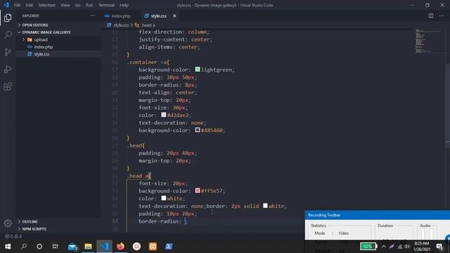 01.Design Home page in our Dynamic Image Gallery Using HTML CSS in Bangla | PHP Project ~ iA Coder смотреть онлайн