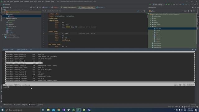 Assembler x86. Odc. 1.1. Debugowanie programu (1) w gdb. смотреть онлайн