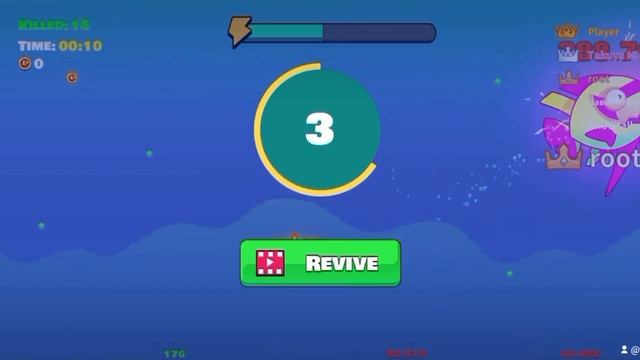 Eat Fish Io Gameplay, смотреть онлайн