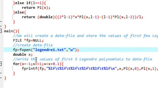 LEGENDRE POLYNOMIALS - C PRGRAM [Tutorial] смотреть онлайн