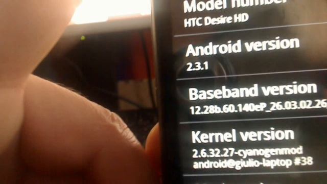 Android 2.3 Gingerbread Early Edition on HTC Desire HD Dec 20 смотреть онлайн