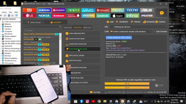 Samsung A13 Frp Lock Unlock Tool 🔒 Android 12 ✅/All New Samsung Frp Lock Remove Unlock Tool