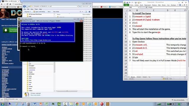 Qix (Dos) How to run on Windows 7 8 10 смотреть онлайн