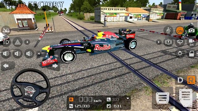 F1 Redbull car VS Train BUSSID MOD Bus Simulator Indonesia - Best Android Gameplay HD смотреть онлайн