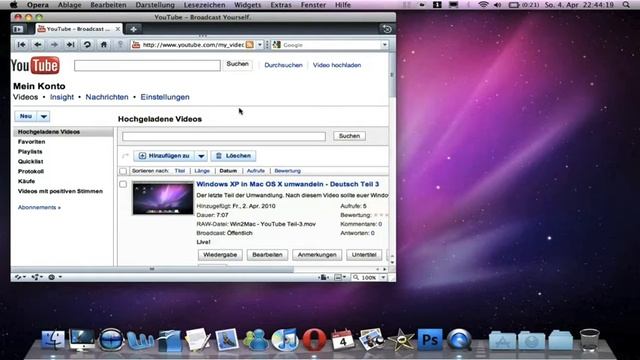 Windows XP in Mac OS X umwandeln - Deutsch Teil 4 смотреть онлайн