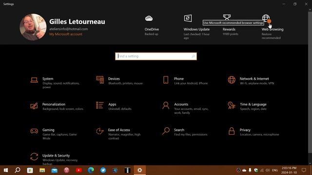 Windows 10 22H2 a few personal observations in the settings app смотреть онлайн