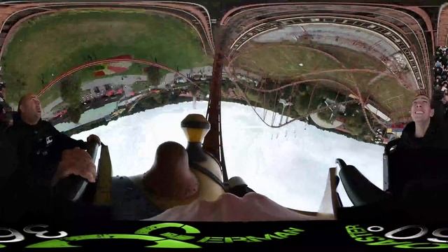 Thunder Loop | Slagharen | Onride 360° POV HD смотреть онлайн