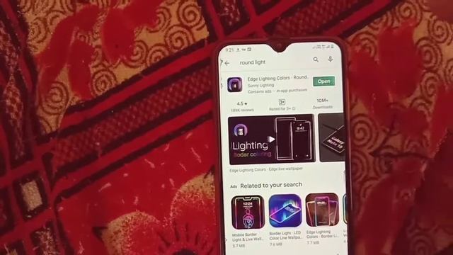 How to set border lights any android mobile || border light kaise lagye смотреть онлайн