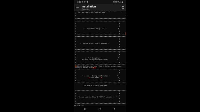 Asus ROG Phone 5 v8 Magisk Module || Best Performance Provide in Android смотреть онлайн