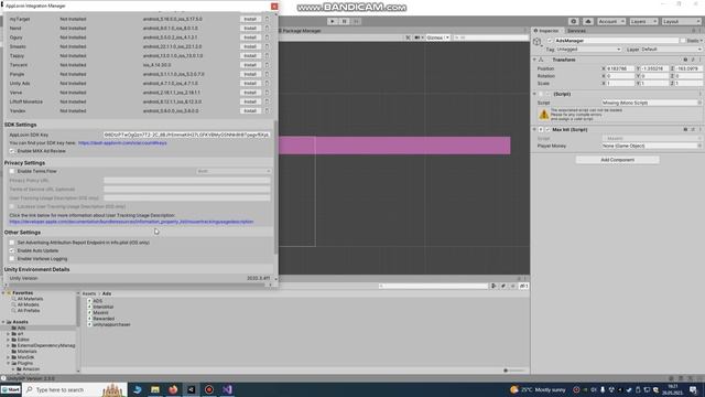 APPLOVIN ADS TO UNITY INTEGRATION TUTORIAL EASY **HOW TO MONETIZE GAME WITH APPLOVIN/MAX SDK** смотреть онлайн