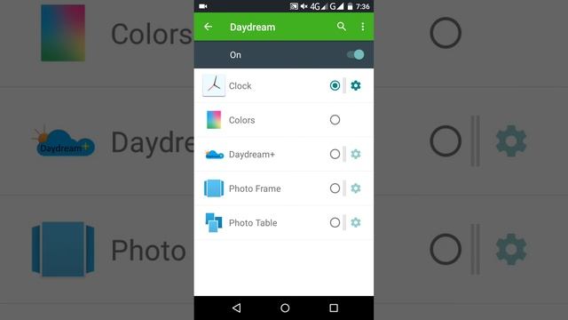 DAY DREAM FUNCTION OF ANDROID(SCREEN SAVER) смотреть онлайн
