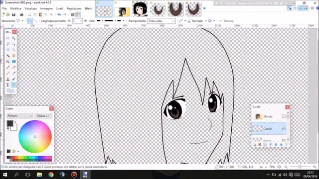 Misaki Nakahara SPEED DRAWING in Paint.net #6 смотреть онлайн