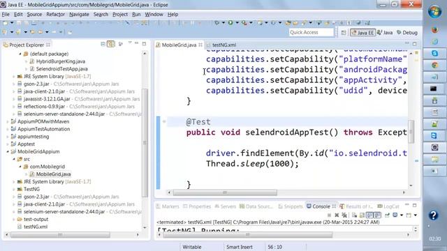 Appium Grid Tutorial - Parallel execution on multiple devices android смотреть онлайн
