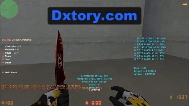 CS 1.6 Long Jumps (255-block) 100aa смотреть онлайн