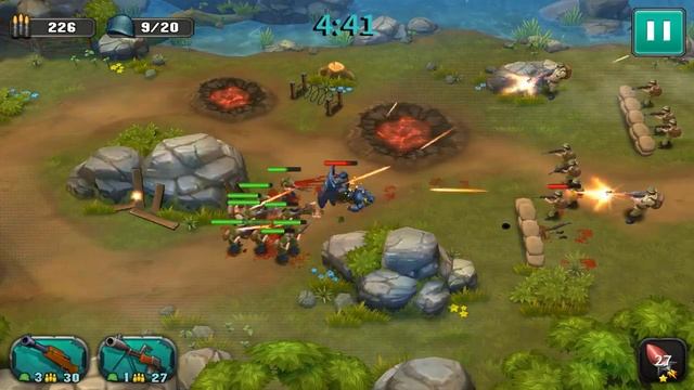 War in Pocket - strategy MMO Android Gameplay ᴴᴰ смотреть онлайн