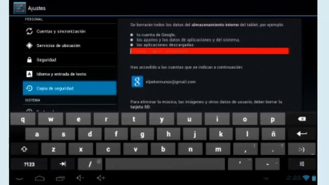 Restablecer datos de fabrica Android 4.3 HD смотреть онлайн