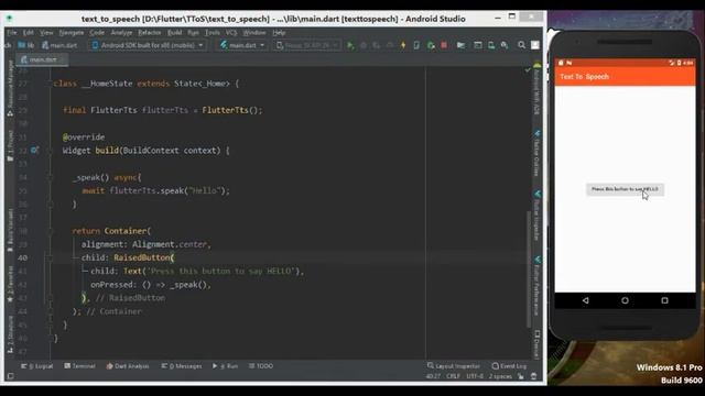 Text To Speech Converter | Flutter смотреть онлайн