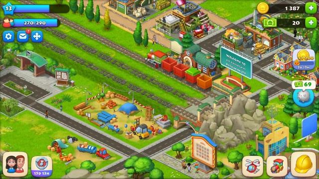 Township-Farm & Build Game Android-ios Gameplay Android Games -1080p смотреть онлайн