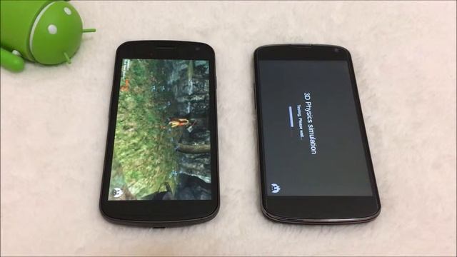 Antutu v6 Galaxy Nexus v.s Nexus 4 Android 5.1 Lollipop benchmark test 跑分 смотреть онлайн