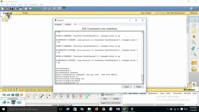 VLAN Configuration - VLAN 10 смотреть онлайн