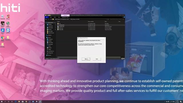 hiTi Driver Installation [Windows 10] смотреть онлайн