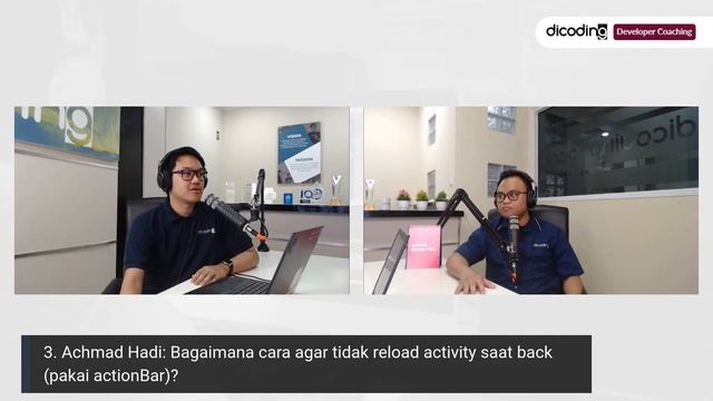 Dicoding Developer Coaching #7: Android | Navigasi Antar Halaman dengan Menggunakan Intent смотреть онлайн