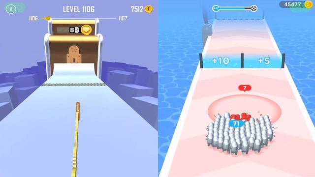 Coin Rush Vs Count Masters - Android iOS Gameplay Walkthrough - Mobile Games - 194 смотреть онлайн