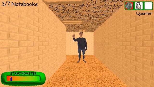 Baldi Goes Crazy (Part 1)  - Baldi's Basics Mod