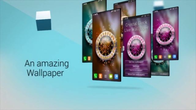 Crystal Clock Live Wallpaper смотреть онлайн