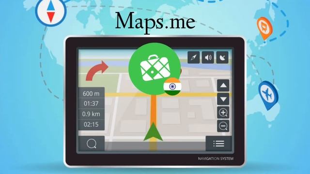 Best GPS & Navigation app for Android !! | Future Flame studio. смотреть онлайн