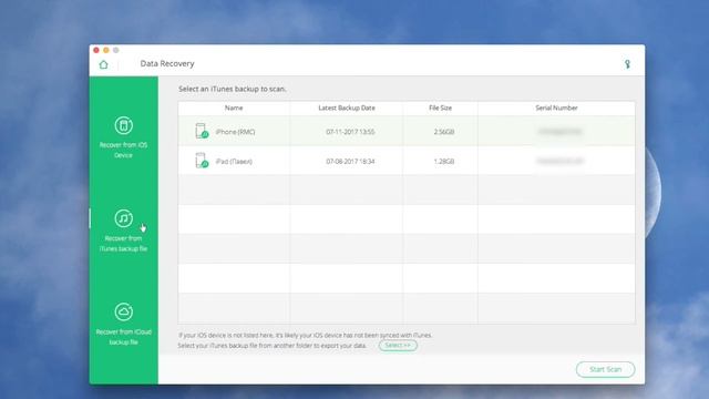 iSkysoft Toolbox - Tutorial Video for iOS Data Recovery смотреть онлайн