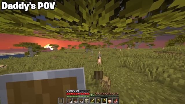 Playing Minecraft as a HELPFUL Enderman! смотреть онлайн