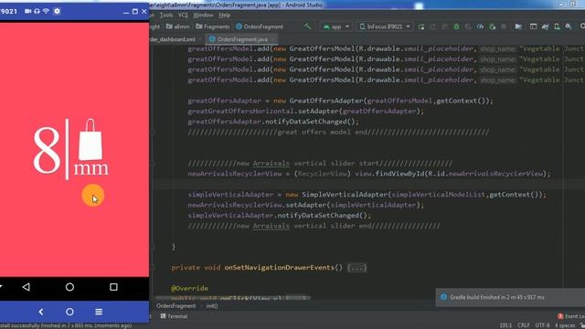 New Arrivals Vertical Slider - Part 28 | Ecommerce App (Grocery App) | Android Studio смотреть онлайн