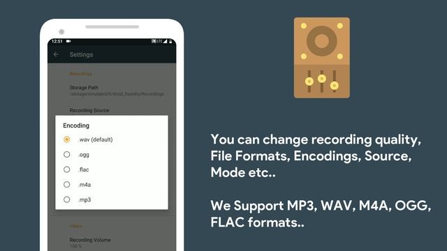 Audio Recorder | Android App | Google Play смотреть онлайн