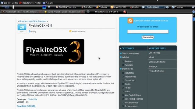 How to make xp look like mac os x Leopard смотреть онлайн