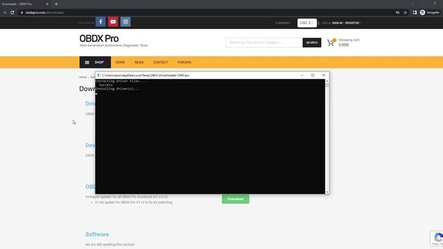 OBDX Pro Windows Driver Installation смотреть онлайн