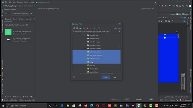 Import Batch Drawables using Android Studio no plugin required смотреть онлайн