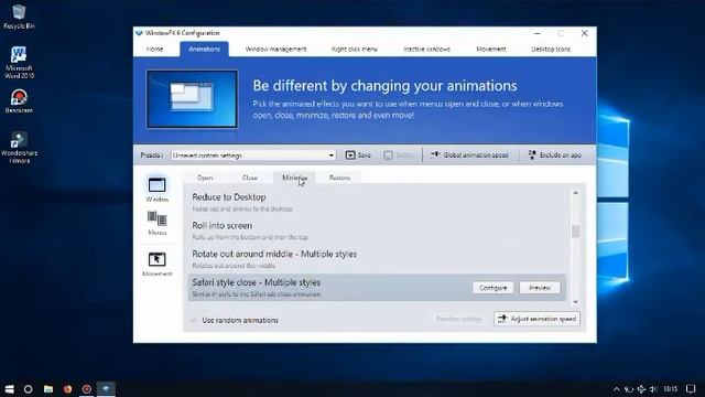 Tutorial mengganti efek transisi windows 10 смотреть онлайн