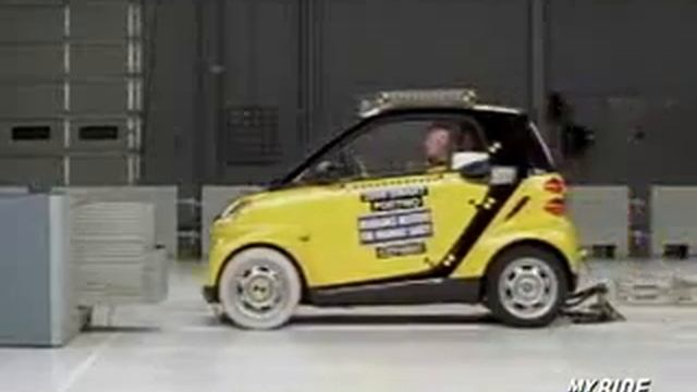 2008 Smart ForTwo CRASH TEST смотреть онлайн