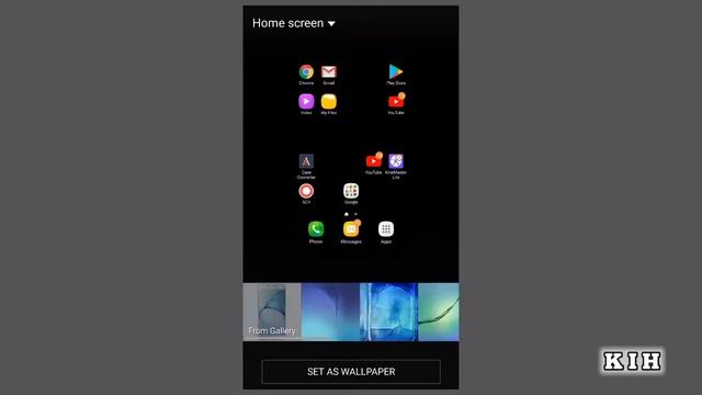 Samsung J7 Prime Me Wallpaper Kaise Lagaye | Change Wallpaper Lock Screen Android | change wallpape смотреть онлайн