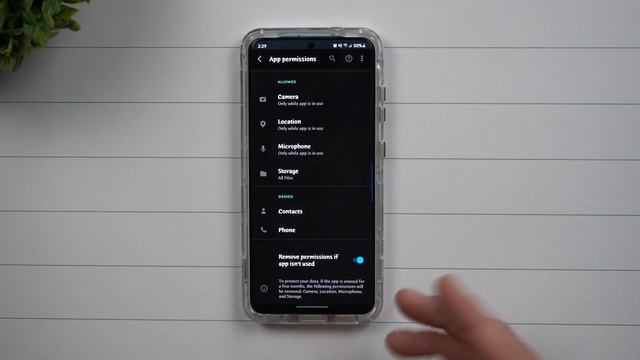 New Permissions Options - One UI 3.0 (Android 11) смотреть онлайн