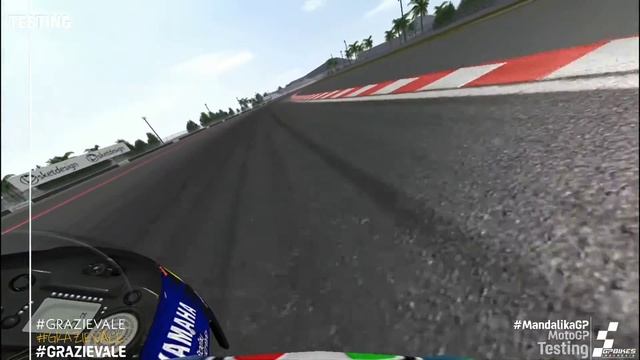 VALENTINO ROSSI TEST MANDALIKA BERSAMA YAMAHA #1 смотреть онлайн