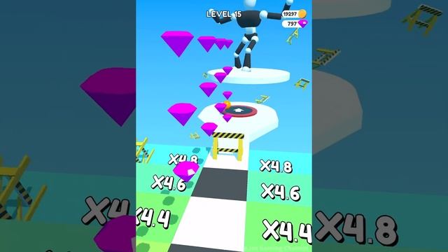 Tall Man Run - All Levels Gameplay Android,ios (Levels 14-17) смотреть онлайн