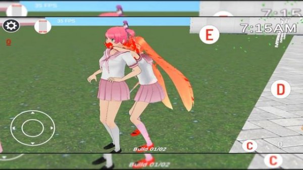 (Yan love remake) killing all students Yandere Simulator fan game#anime #yanderesimulator