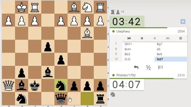 Невероятный Латышский Гамбит (Incredible Latvian Gambit) 1.е4 е5 2.Kf3 f5!!? смотреть онлайн