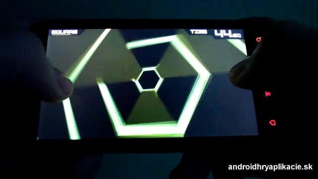 Super Hexagon - videorecenzia [Android] [SK] (review) смотреть онлайн