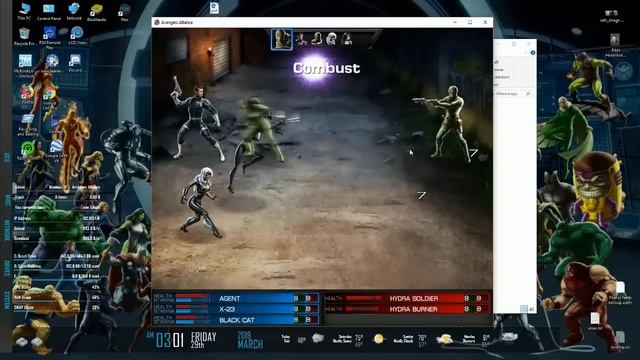 Marvel Avengers Alliance Redux-Preview of April build смотреть онлайн
