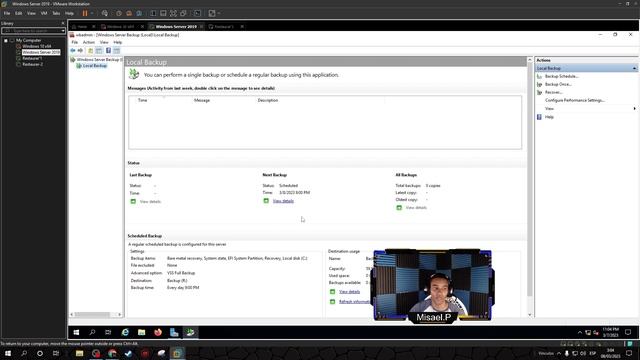 Práctica 6 - Instalar Windows Server Backup смотреть онлайн