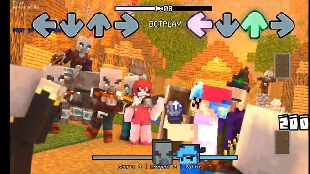 Friday Night Funkin' Mob Mod Android Pc Port Psych Engine Optimizado смотреть онлайн